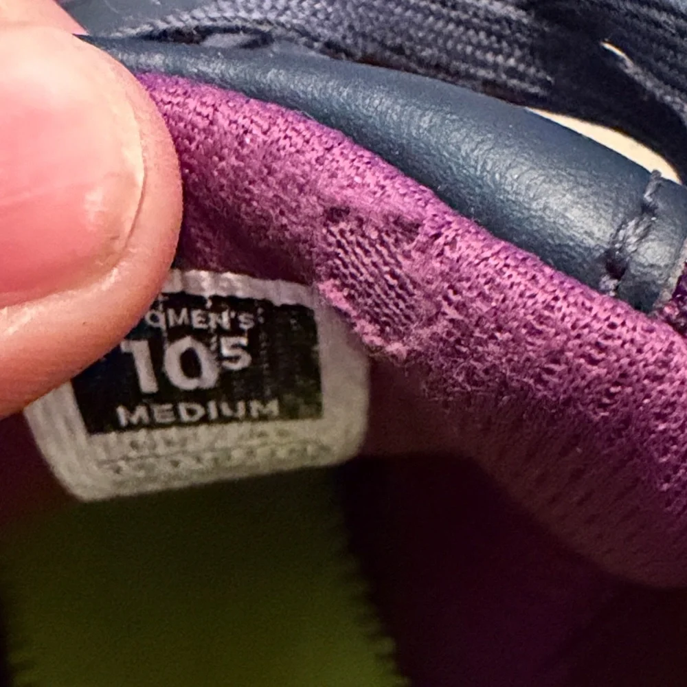 KURU Quantum 2 Womens 10.5 Walking Shoes Purple Black Comfort Sneaker EU42 - Picture 13 of 16